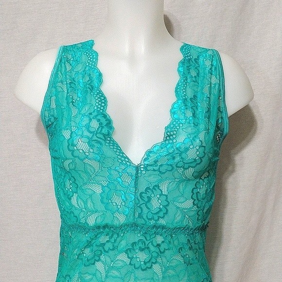 Women's Sexy Lace Strappy Back Lingerie Sleepwear Medium - Picture 6 of 7